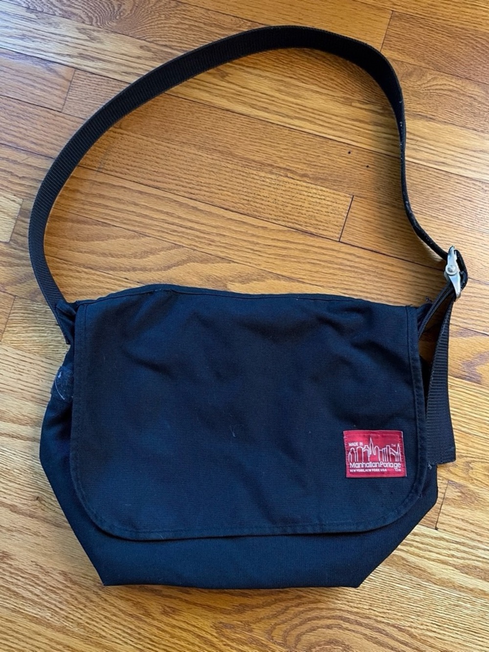 Vintage Manhattan Portage Crossbody Messenger Bag